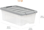 Amazon Basics Plastic Storage Containers - Image 7
