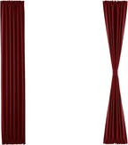 DWCN French Door Curtains – Rod Pocket Thermal Blackout Curtain - Image 7