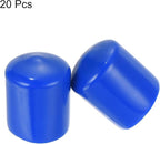 uxcell 20pcs Rubber End Caps 27mm ID Vinyl Round Tube Bolt Cap Cover Screw - Image 2
