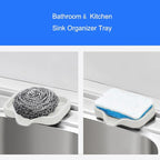 Sponge Holder with Drain Spout, Silicone Sponge Tray - Image 6