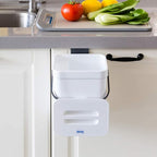 Kitchen Compost Bin Indoor for Counter Top, Hanging Small Trash Can - Image 7