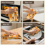 Microfiber Fall Pumpkin Thanksgiving Kitchen Towels, Set of 2 - Image 4