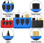 Nuanchu 10 Pcs Pocket Golf Club Brush 3 in 1 - Image 4