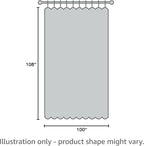 Joydeco Blackout Patio Sliding Door Curtains 108 Inches Long, Grommet Privacy - Image 10