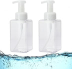 Foaming Soap Dispenser, 450ml Refillable Modern Square Pump Bottle - Image 2