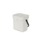 Brabantia Sort & Go Food Trash Can Small Countertop Kitchen Compost Caddy - Image 5