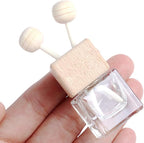 10 Pack, 8ml Clear Glass Car Air Freshener Perfume Clip Diffuser, Empty - Image 4