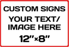 Personalized Aluminum Weatherproof Metal Sign by Repaly