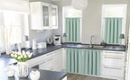 RYB HOME Blackout Curtains for Kitchen, Over Sink Privacy Curtains Window Decor - Image 2