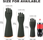 Heavy Latex Chemical Resistant Gloves - Image 2