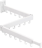 Clothes Drying Rack Wall Mounted, Drying Rack Clothing, Laundry Drying Rack by BOQORAD