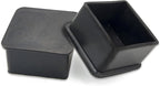 Flyshop Heavy Duty Non-Slip Rubber Leg Tips Floor Protectors Square Chair Leg - Image 6