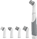 Electric Cleaning Brush with 4 in 1 Multiple Brush Heads, Indoor Household by SOARING