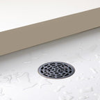 RANDOM Round Shower Drain SUS304 Stainless Steel Oil Rubbed Bronze Shower Drain - Image 6