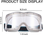 Chemistry Lab Safety Goggles, that Fit Over Glasses, Scientific, Construction - Image 3