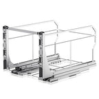 Insputer Double Pull Out Trash Can Under Cabinet by Insputer