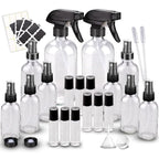 Glass Spray Bottle Kit×10, 9×10 ml Roller Bottles, Anti UV, Suitable by Loretoy