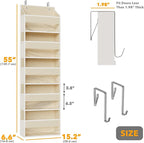 SpaceAid 1 Pack Over The Door Organizer - Image 2