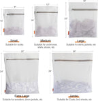 Polecasa 3Pcs 16 x 20 Inches Extra Durable Fine Mesh Laundry Bags - Image 5