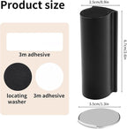 Magnetic Door Stoppers Black WYGWP Stainless Steel No Drilling Wedge Stops - Image 6