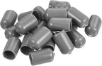 uxcell 20pcs Rubber End Caps Protective Caps 13mm ID Vinyl PVC Round Tube Bolt - Image 4