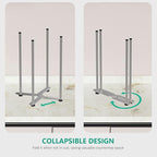 Plastic Bag & Bottle Drying Rack, Collapsible Countertop Stand - Image 3