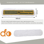 OFO 43inch Industrial Commercial Dust Mop 2 Sets // Heavy Duty Dust Mop // - Image 4