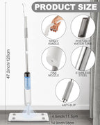 Spray Mop for Floor Cleaning Refillable Bottle - Image 2