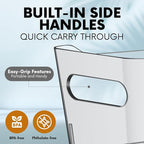 Clear Plastic Storage Bins - Image 3