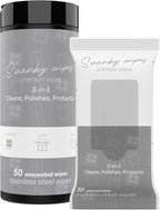 Swanky Stainless Steel Cleaner Wipes Bundle by SwankyWipes