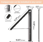 Clothes Drying Rack Retractable, Wall Mounted Clothes Hanger Rack - Image 6