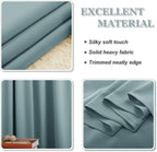 PONY DANCE Small Curtains Blackout, Privacy Energy Efficiency Mini Curtains - Image 6