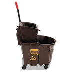 Rubbermaid Commercial Products WaveBrake 35 QT Side-Press Mop Bucket and - Image 2
