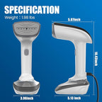 Powerful Handheld Fabric Steamer - 1800W - Image 9