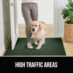 GORILLA GRIP Front Door Mat, Indoor Outdoor Ultra Absorbent HydroAbsorb Doormat - Image 7