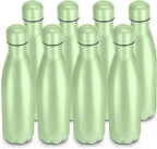 17oz Cola-Bottle Shaped Stainless Steel Leak-proof Water Bottle, Double Wall by Unknown