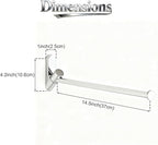 Wall Mounted Drying Rack, NEWRAIN Stainless Steel Folding Laundry Hanging Rack - Image 3