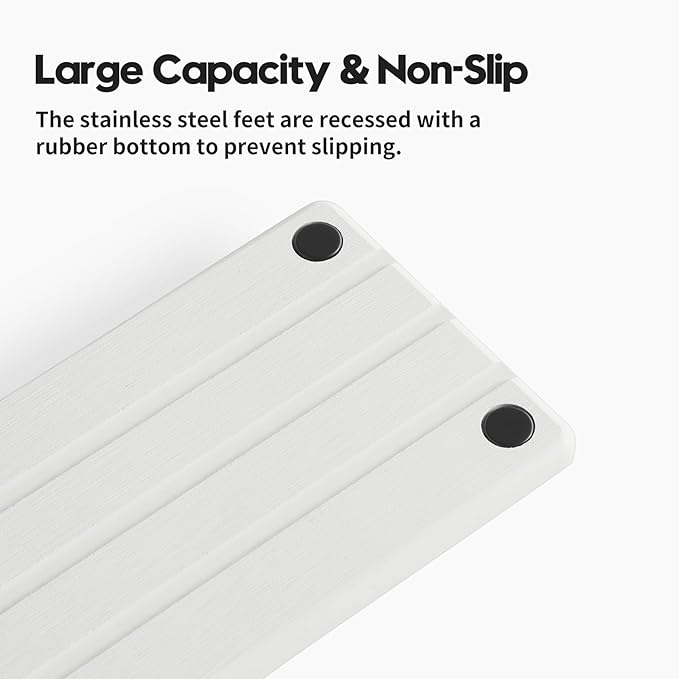 2 Pack Fast Drying Water Absorbing Diatomite Stone Mat Tray - Image 8