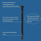 Plastic Scraper Multi-Purpose Scraper Non-Scratch Cleaning Tool Easy to Clean - Image 3