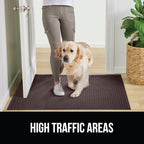 GORILLA GRIP Front Door Mat, Indoor Outdoor Ultra Absorbent HydroAbsorb Doormat - Image 7