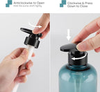 Segbeauty Shampoo Bottles with Pump, 16oz Empty Refillable Shower Bottle - Image 3