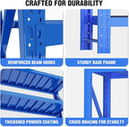 Storage Shelves Heavy Duty, Metal Garage Shelving Units, 4 Tier Storage Rack - Image 4