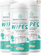 MOMREMEDY Hydrogen Peroxide Cleaning Wipes | All Purpose Cleaner and Stain by MomRemedy