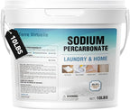 Sodium Percarbonate 10 lbs – Oxygen Bleach Powder & Laundry Booster – by Unknown