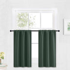 RYB HOME Small Curtains Blackout by RYBHOME