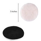 5 inches Wool Buffing Pads polishing Soft Sheepskin - Image 2