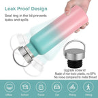 Neihepal Gradient Stainless Steel Water Bottles, 20 Ounce Vacuum Insulated - Image 4