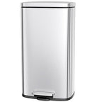 AthLike Trash Can, Stainless Steel Kitchen Garbage Can, Step Waste Bin by AthLikeforEveryone