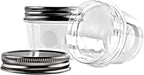 novelinks 4 Ounce Clear Plastic Jars Containers - Image 4
