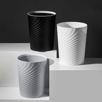 Bathroom Trash Can 1.8 Gallon Waste Basket 2 Pack Small Garbage Can - Image 5